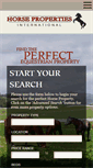 Mobile Screenshot of horsepropertiesinternational.com